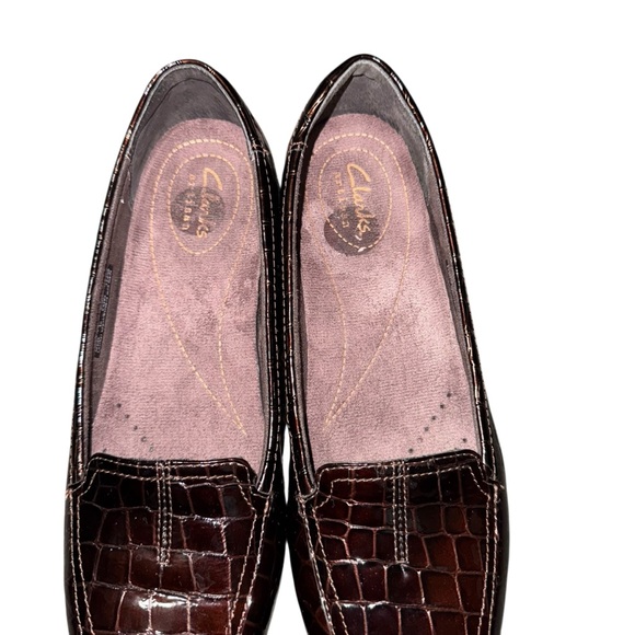 Clark Slip On loafers NIB Brown Size 8.5N - Picture 2 of 6